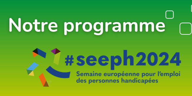 Logo de la SEEPH 2024 et de Cap emploi 22